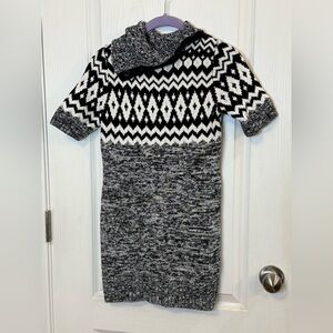 Stylish Black and White Kids Dress